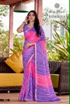Rangeela Vol 3 By Kashvi Dull Moss Printed Saree